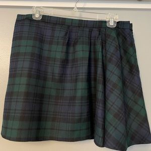 J. Crew plaid tartan skirt 10